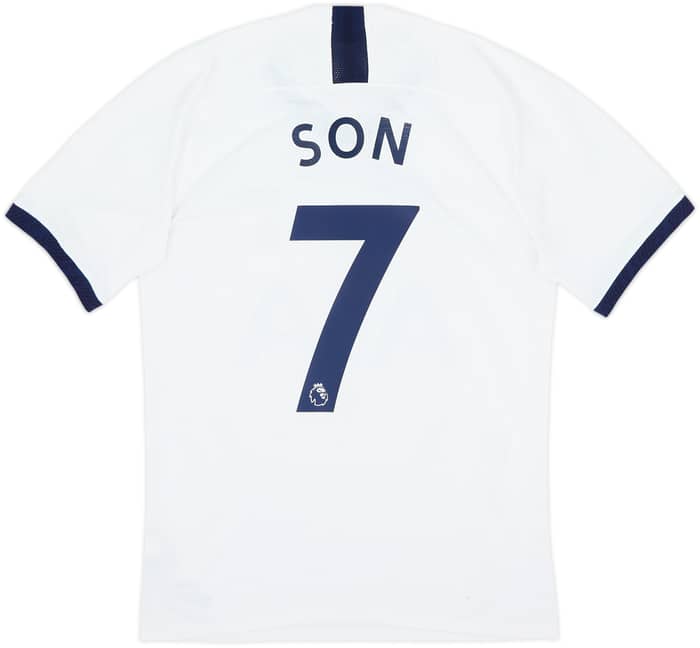 2019-20 Tottenham Authentic Home Shirt Son #7 - 8/10 - (S)