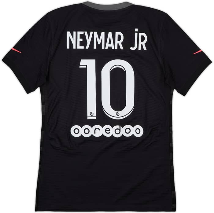 2021-22 Paris Saint-Germain Authentic Third Shirt Neymar Jr #10 - 9/10 - (S)
