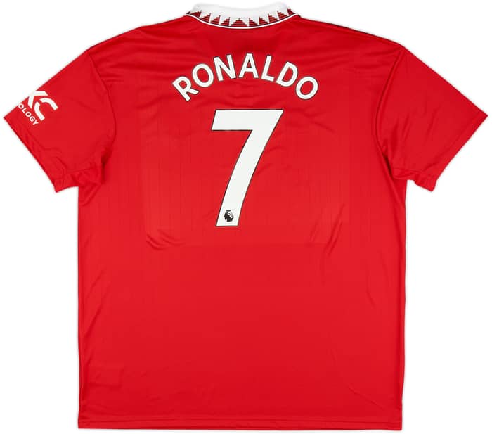2022-23 Manchester United Home Shirt Ronaldo #7 (XXL)