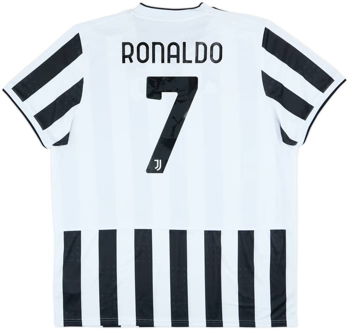 2021-22 Juventus Home Shirt Ronaldo #7 (XXL)