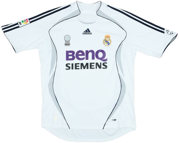 2006-07 Real Madrid Home Shirt Beckham #23 - 6/10 - (L)