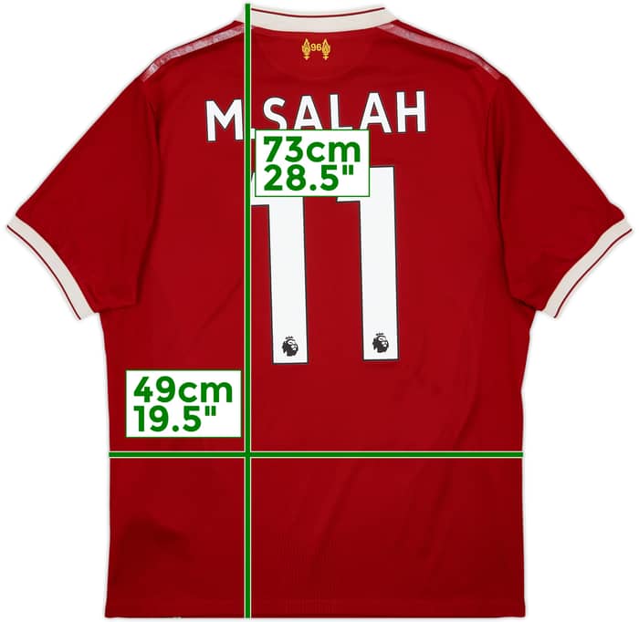 2017-18 Liverpool 125 Years Home Shirt M.Salah #11 - 6/10 - (M)