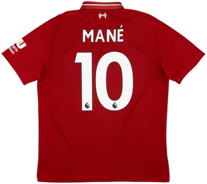 2018-19 Liverpool Home Shirt Mane #10 - 6/10 - (M)