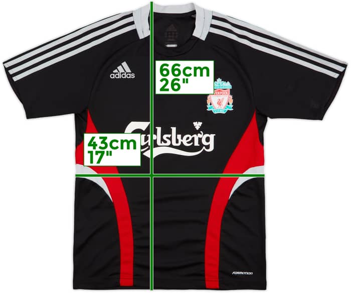 2008-09 Liverpool adidas Formotion Pre-Match Shirt - 7/10 - (S)