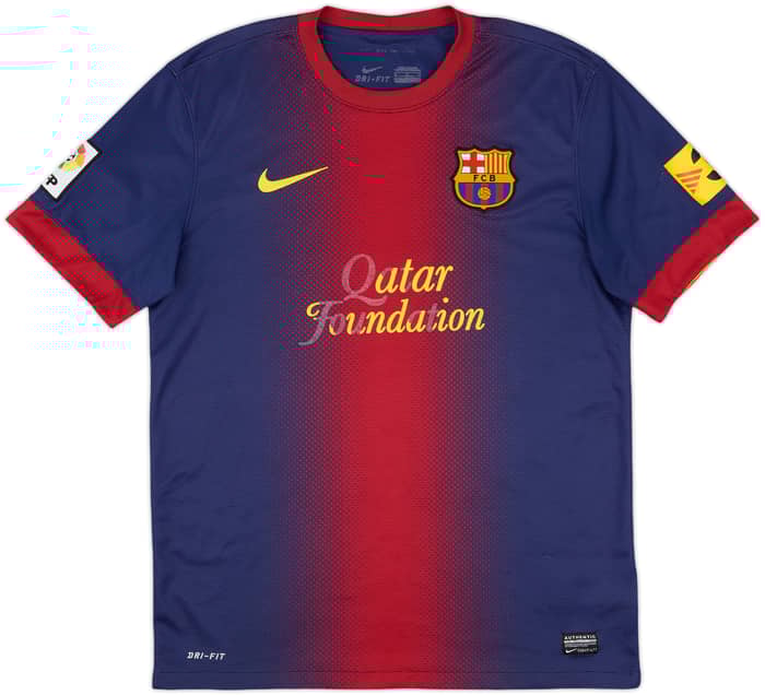 2012-13 Barcelona Home Shirt - 4/10 - (M)
