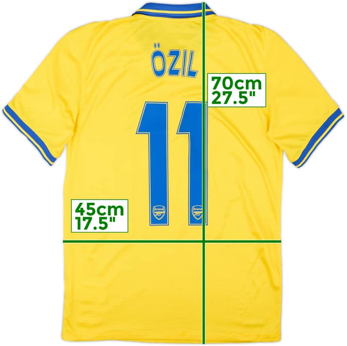 2013-14 Arsenal Away Shirt Ozil #11 - 8/10 - (S)