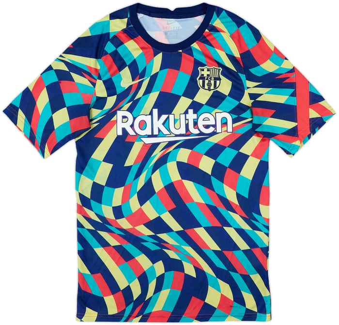 2021-22 Barcelona Nike Training Shirt - 6/10 - (S)