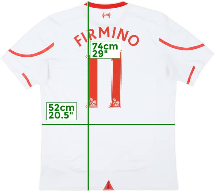 2015-16 Liverpool Away Shirt Firmino #11 - 7/10 - (L)