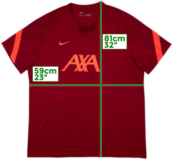 2021-22 Liverpool Nike Training Shirt - 6/10 - (XXL)