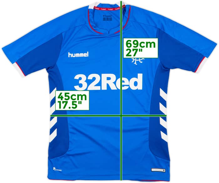2018-19 Rangers Home Shirt - 9/10 - (S)