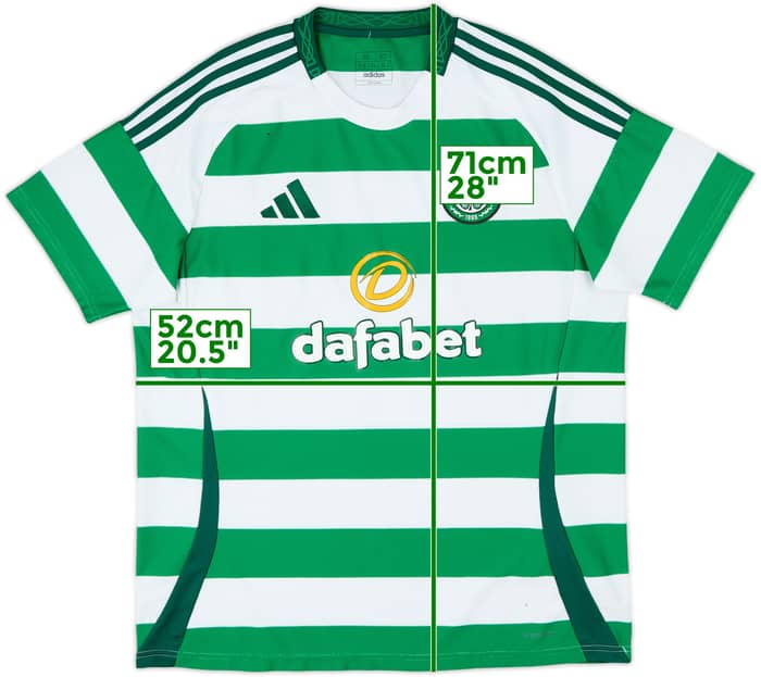 2024-25 Celtic Home Shirt - 4/10 - (XL)