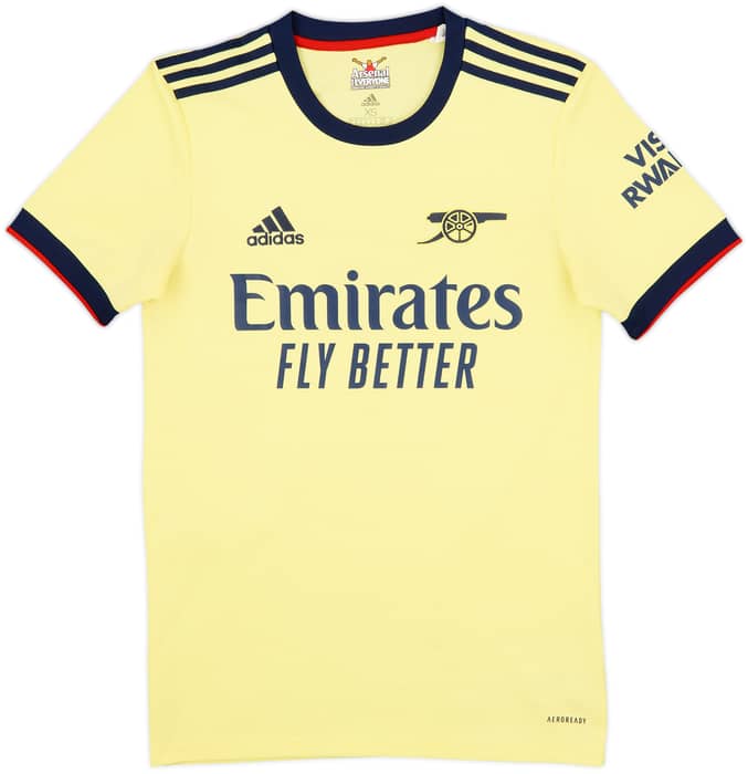 2021-22 Arsenal Away Shirt Saka #7 - 7/10 - (XS)