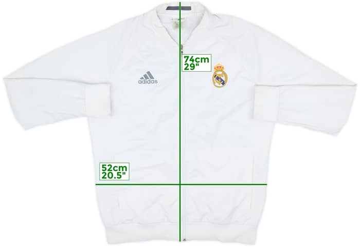 2015-16 Real Madrid adidas Track Jacket - 7/10 - (L)
