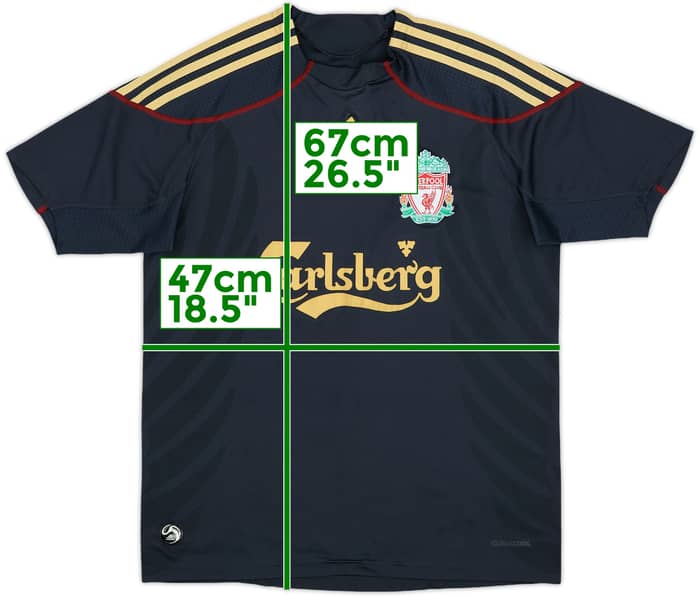 2009-10 Liverpool Away Shirt - 7/10 - (L.Boys)