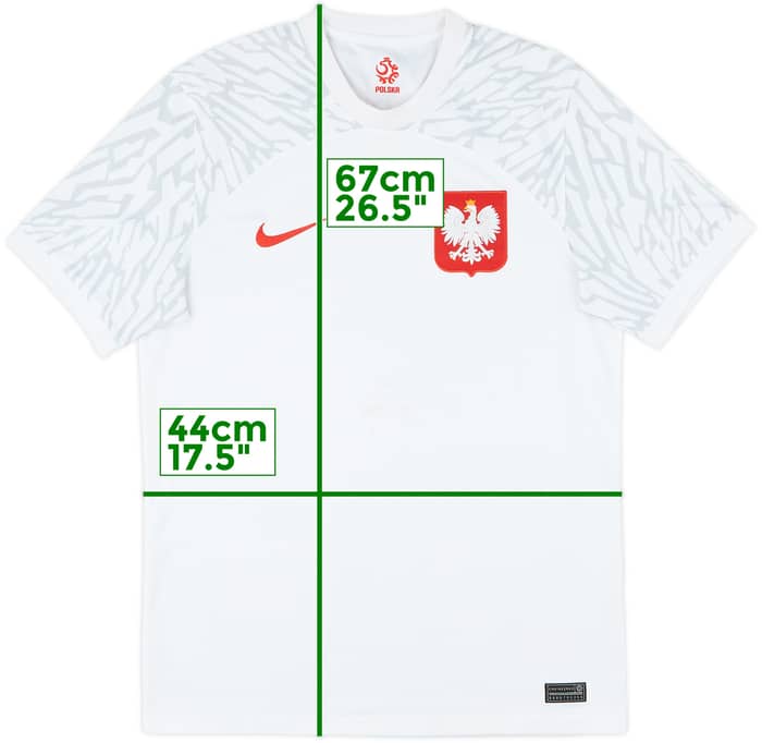 2022-23 Poland Home Shirt - 5/10 - (M)