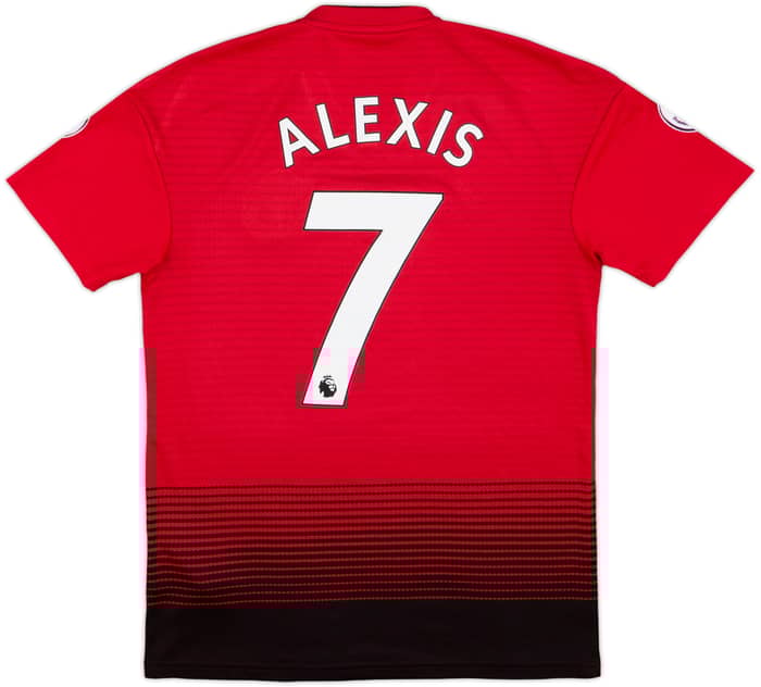 2018-19 Manchester United Home Shirt Alexis #7 - 6/10 - (S)