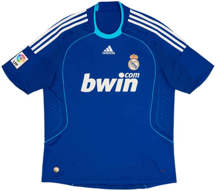 2008-09 Real Madrid Away Shirt Guti. Haz #14 - 7/10 - (L)