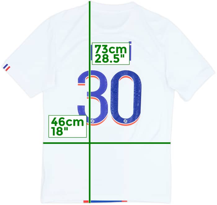 2022-23 Paris Saint-Germain Third Shirt Messi #30 - 9/10 - (S)