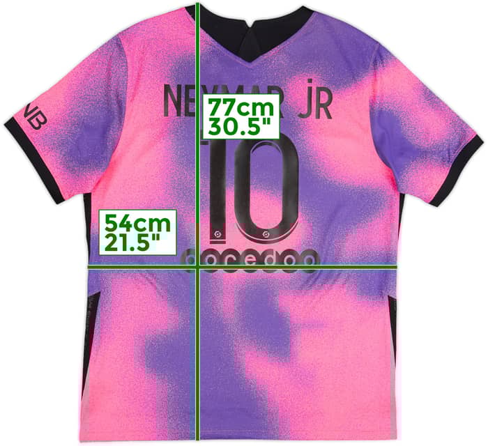 2020-21 Paris Saint-Germain Fourth Shirt Neymar Jr #10 - 10/10 - (L)