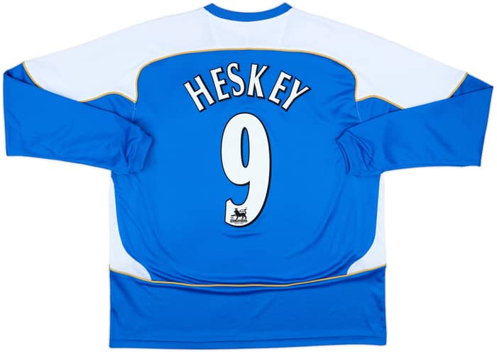 2006-07 Wigan Home L/S Shirt Heskey #9 - 10/10 - (XL)