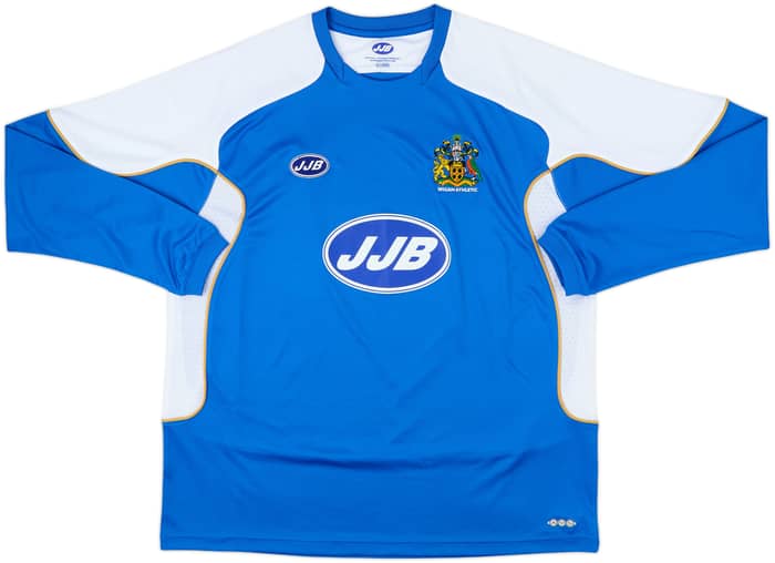 2006-07 Wigan Home L/S Shirt Heskey #9 - 10/10 - (XL)