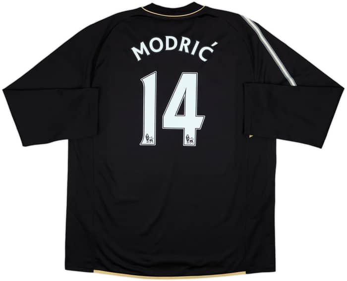 2008-09 Tottenham Third L/S Shirt Modric #14 - 9/10 - (XXL)