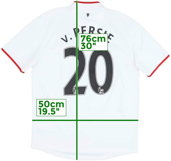 2012-14 Manchester United Away Shirt v.Persie #20 - 8/10 - (M)