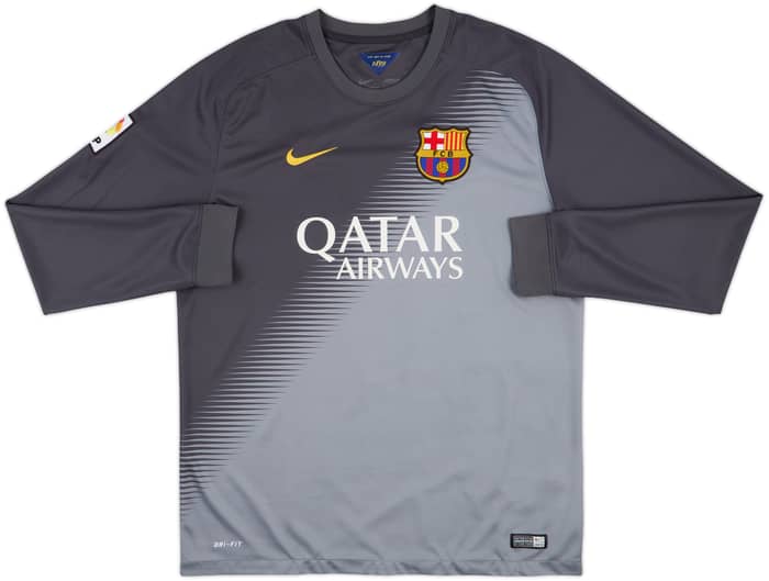 2014-15 Barcelona GK Shirt - 7/10 - (L)