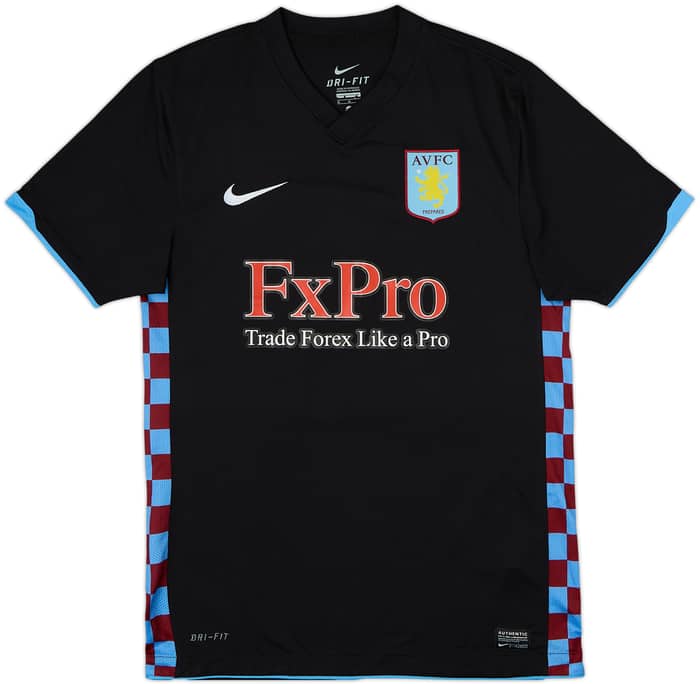 2010-11 Aston Villa Away Shirt Carew #10 - 6/10 - (M)