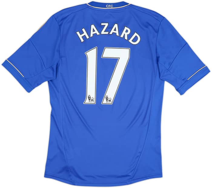 2012-13 Chelsea Home Shirt Hazard #17 - 10/10 - (S)