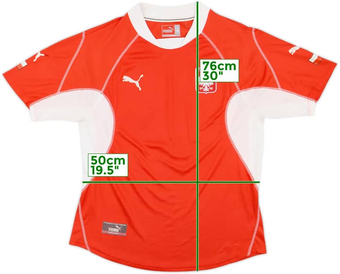 2002-04 Poland Away Shirt - 6/10 - (XL)