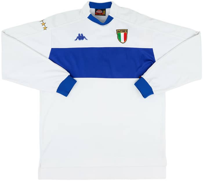 1998-00 Italy Away L/S Shirt Del Piero #10 - 5/10 - (XXL)