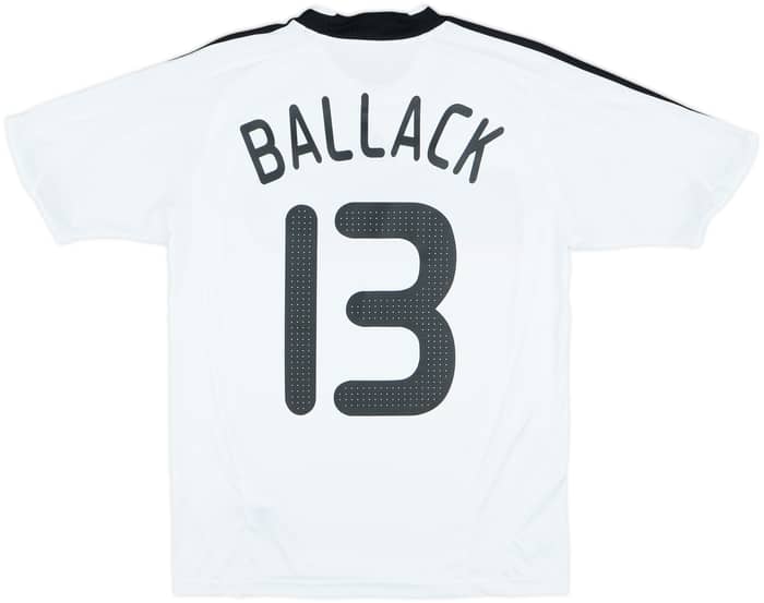 2008-09 Germany Home Shirt Ballack #13 - 8/10 - (L.Boys)