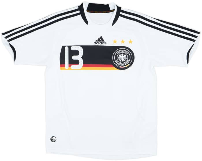 2008-09 Germany Home Shirt Ballack #13 - 8/10 - (L.Boys)