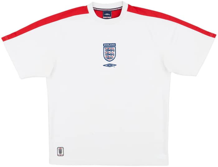 2003-04 England Umbro Training Shirt - 8/10 - (XL)