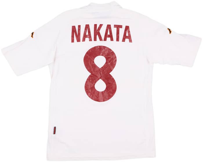 2000-01 Roma Away Shirt Nakata #8 - 5/10 - (S)