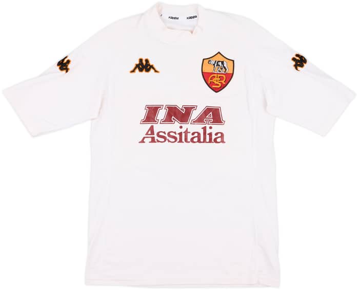2000-01 Roma Away Shirt Nakata #8 - 5/10 - (S)
