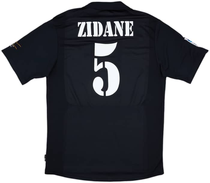 2001 Real Madrid Away Shirt Zidane #5 - 9/10 - (XL)