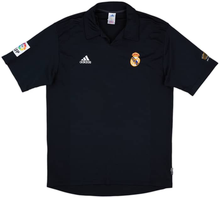2001 Real Madrid Away Shirt Zidane #5 - 9/10 - (XL)