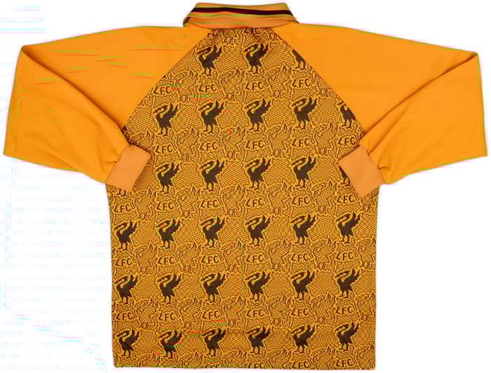 1996-97 Liverpool GK Shirt - 8/10 - (S)