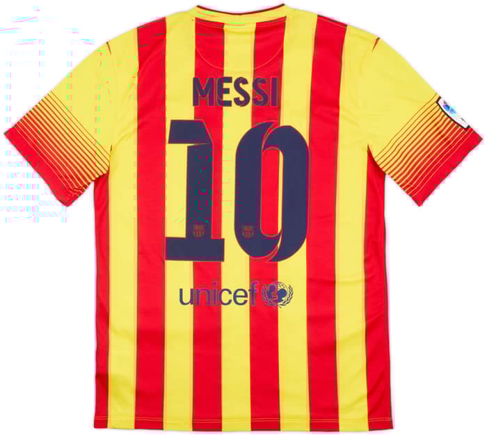 2013-15 Barcelona Away Shirt Messi #10 - 8/10 - (M)