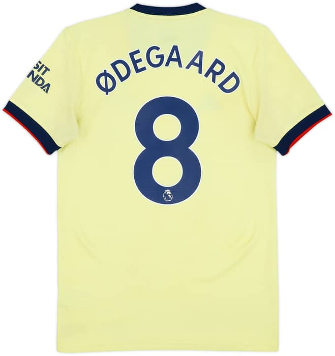 2021-22 Arsenal Away Shirt Odegaard #8 - 6/10 - (S)
