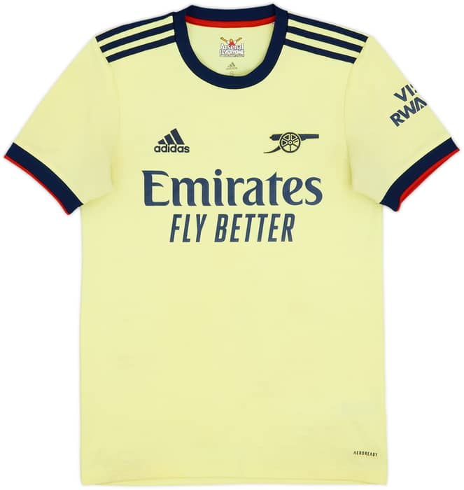 2021-22 Arsenal Away Shirt Odegaard #8 - 6/10 - (S)
