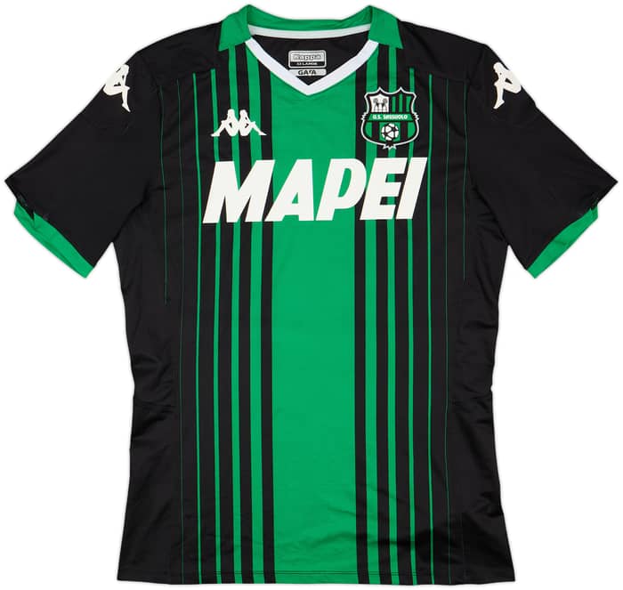 2019-20 Sassuolo Authentic Home Shirt - 7/10 - (XXL)