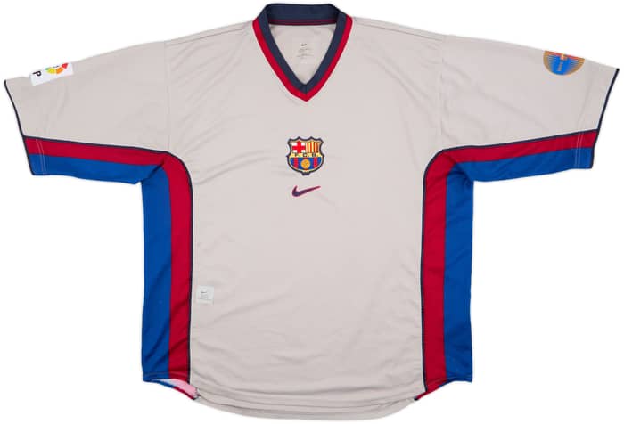 1998-01 Barcelona Away Shirt - 5/10 - (XXL)