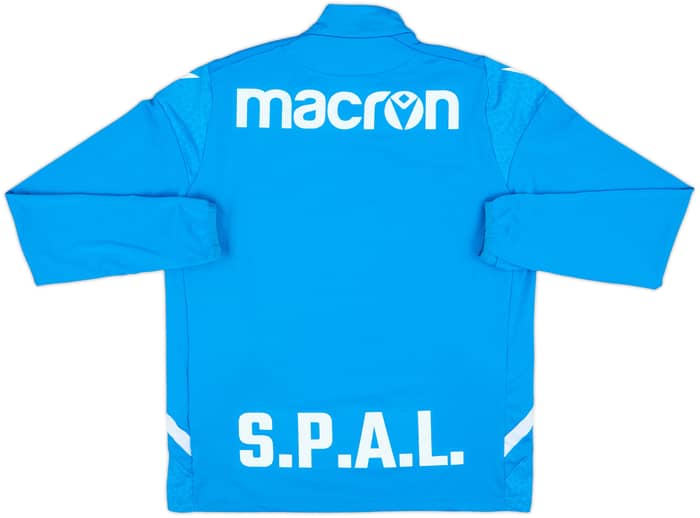 2022-23 SPAL Macron 1/4 Zip Drill Top - 8/10 - (S)