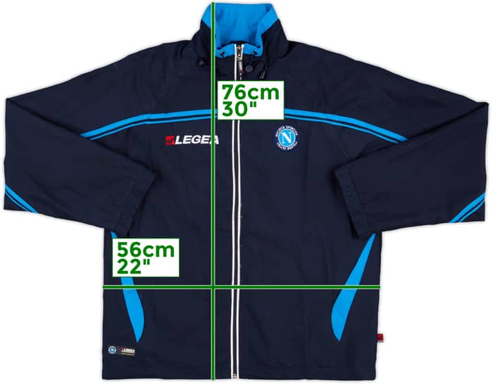 2003-04 Napoli Legea Track Jacket - 7/10 - (S)
