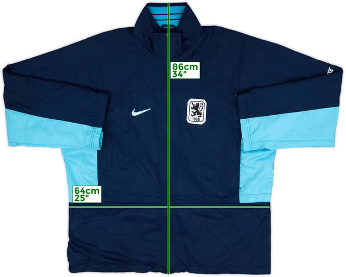 1997-98 1860 Munich Nike Rain Jacket - 8/10 - (L)