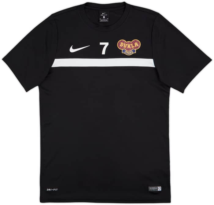 2016-17 Dukla Praha Player Issue Training Shirt #7 - 8/10 - (M)