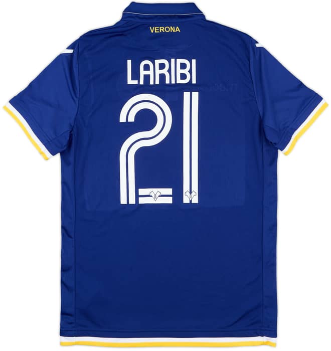 2018-19 Hellas Verona Home Shirt Laribi #21 - 9/10 - (M)